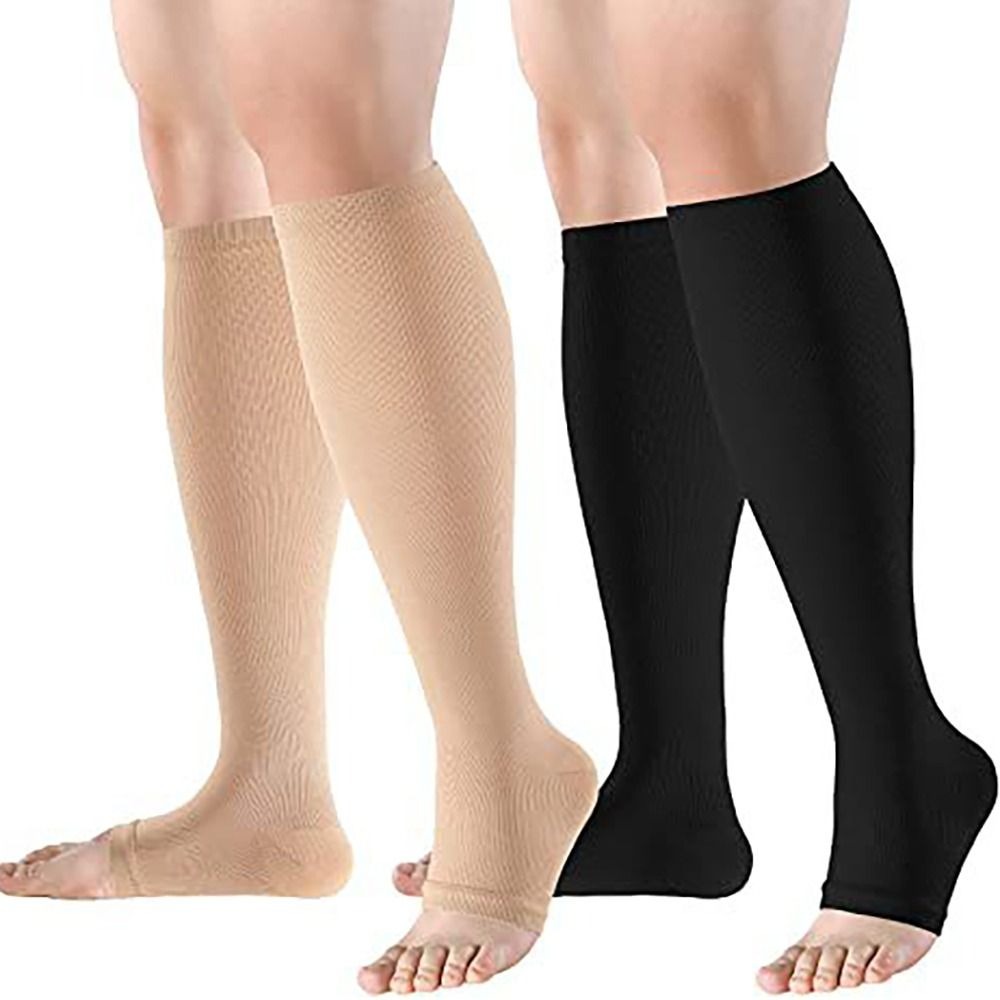 여성용 의료용 오픈 토 압축 양말, S, M, L, X - Compression Sock Medical 리뷰 및 가격