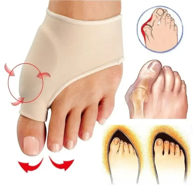 실리콘 발가락 분리 양말 - 조절 가능한 무지외반증 교 - Ankle Brace Sock 리뷰 및 가격