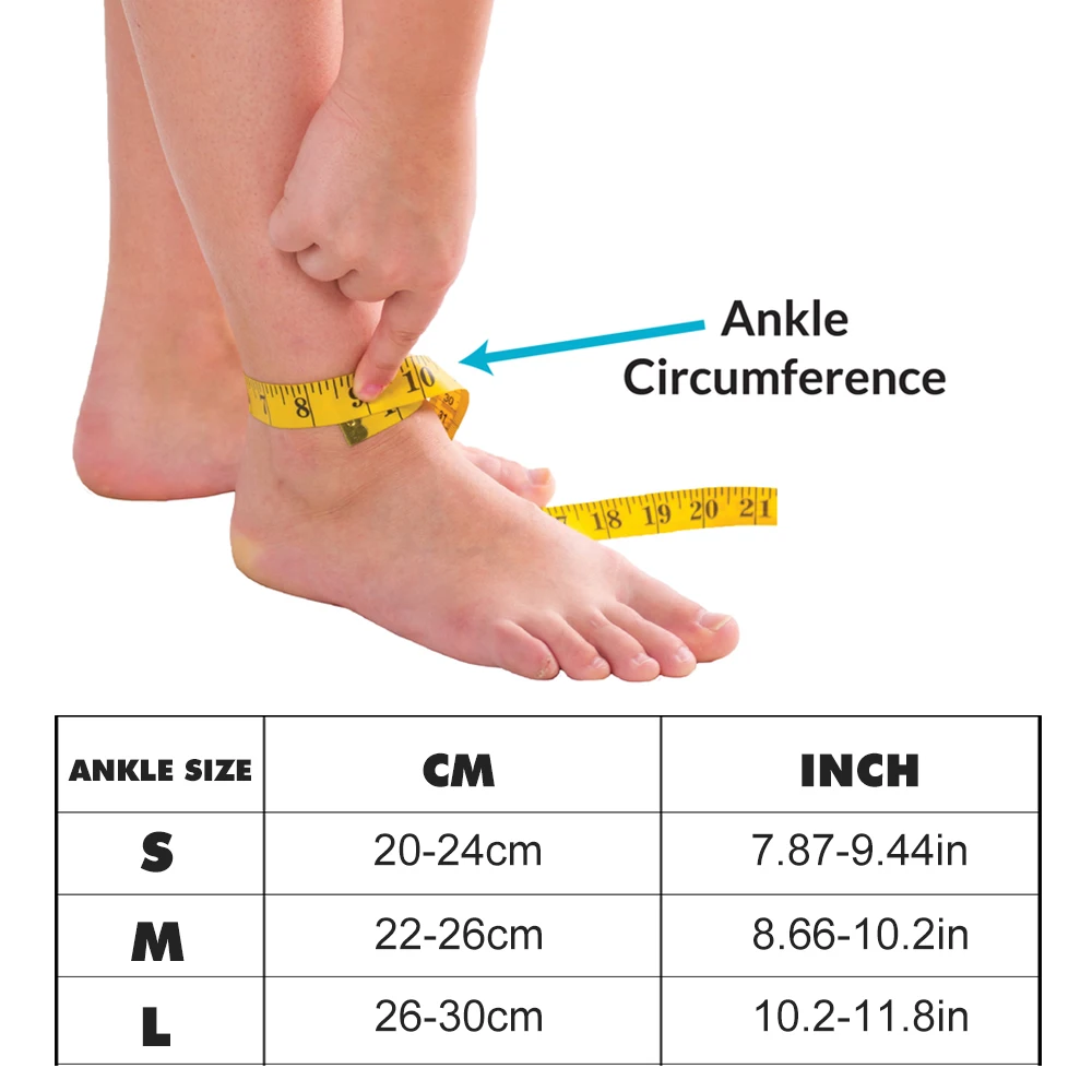 1켤레의 신축성 있는 발목 보호대, 족저근막염, 아킬레 - Ankle Brace Sock 리뷰 및 가격